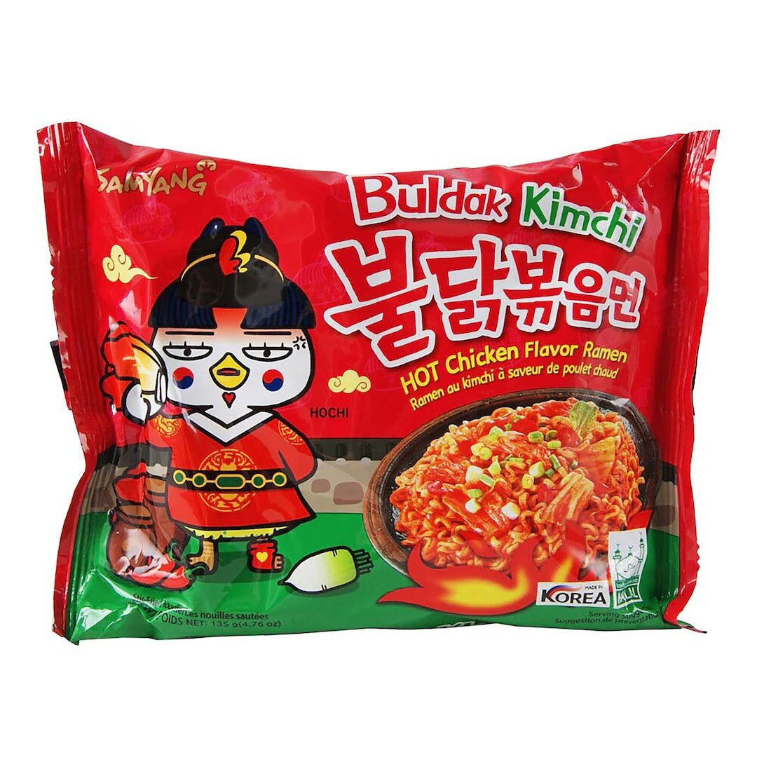 Buldak - Korean Stir-Fry Ramen - Instant Noodles - 1 Pack/Serving - Thurgood’s Goods