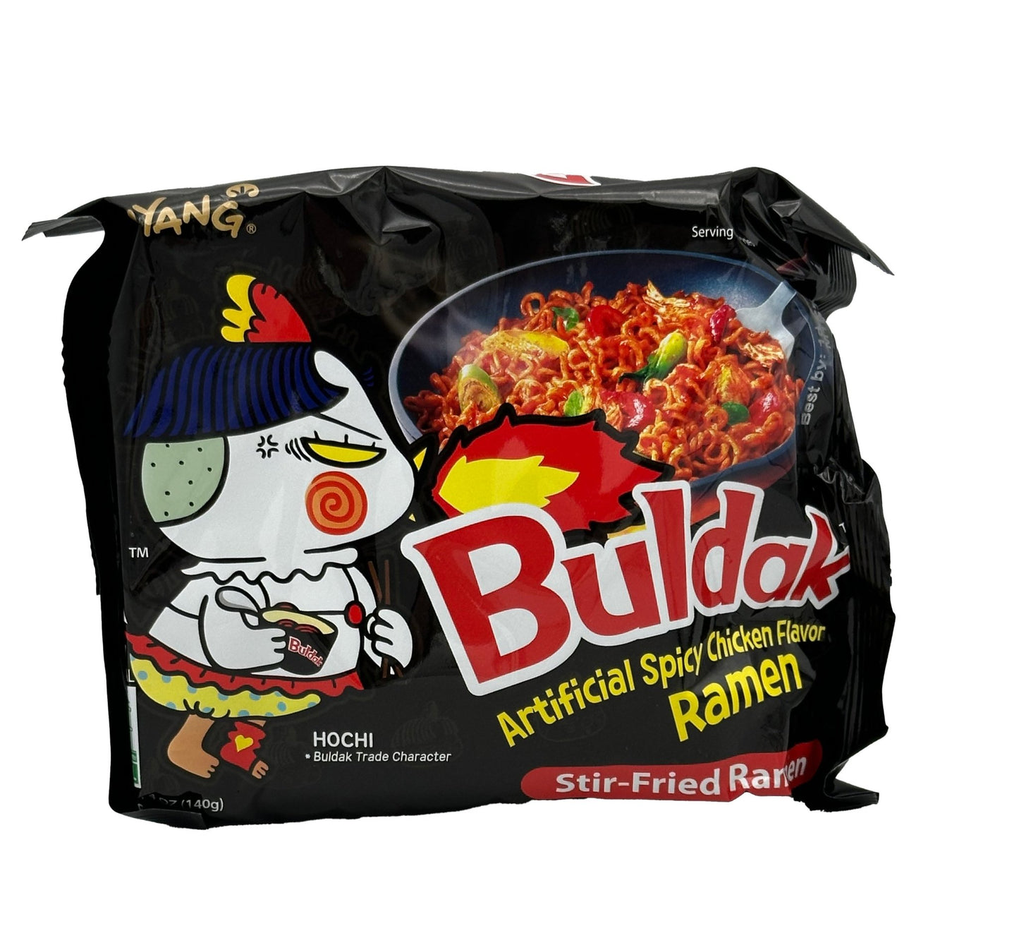 Buldak - Korean Stir-Fry Ramen - Instant Noodles - 1 Pack/Serving - Thurgood’s Goods