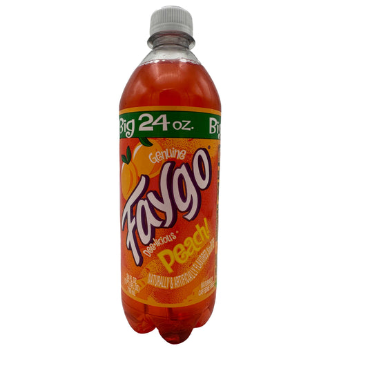 Faygo - Peach 24oz - Detroit Soda Pop