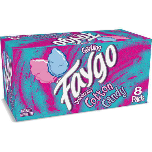 Faygo - Cotton Candy 12oz Can - 8 Pack - Thurgood’s Goods