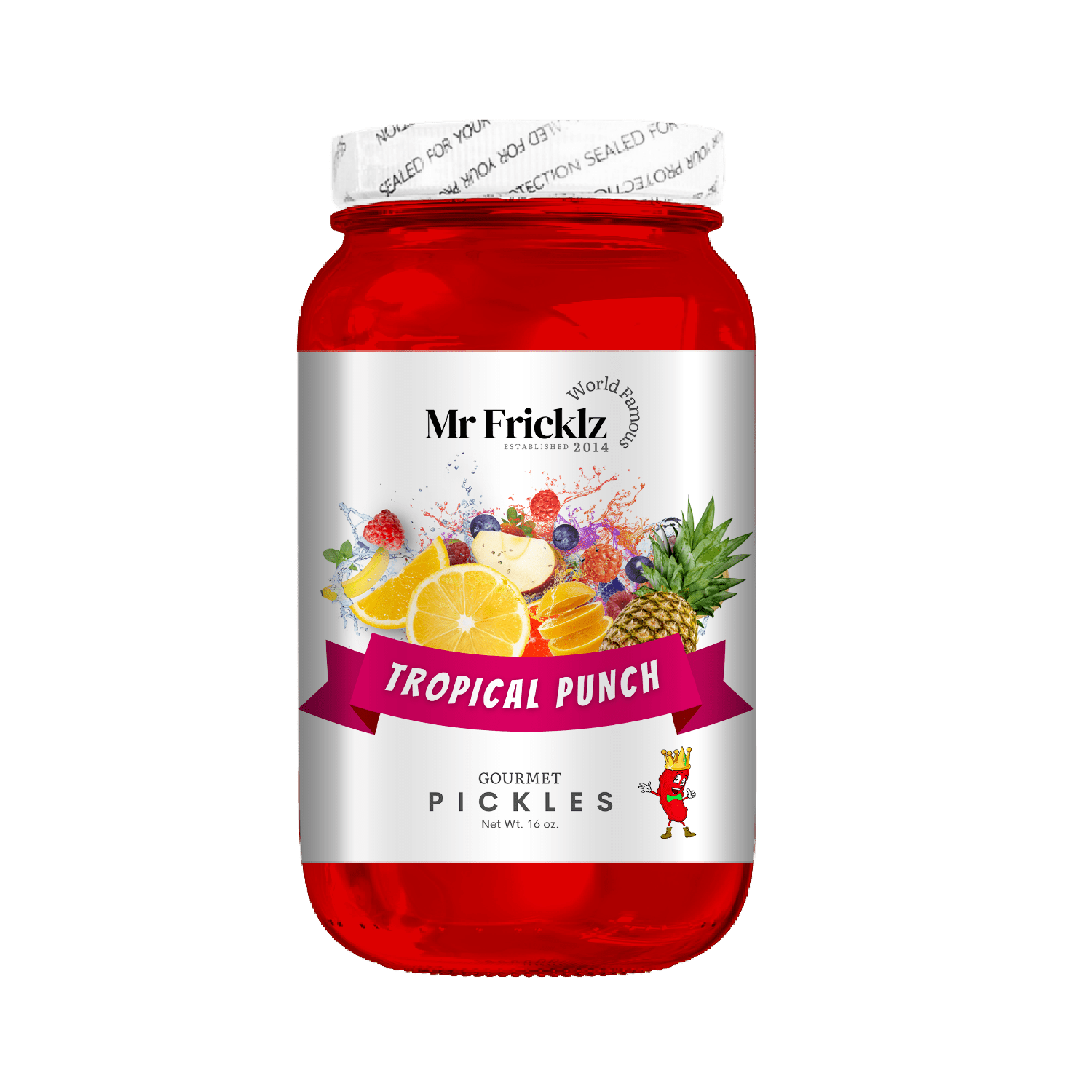 Mr. Fricklz - Tropical Punch - Gourmet Pickles - Thurgood’s Goods