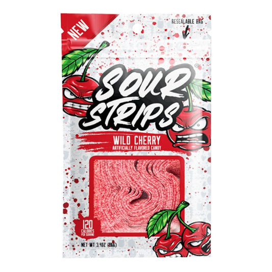 Sour Strips - Wild Cherry - Thurgood’s Goods