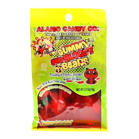 Alamo - Gummy & Bloody Bears - As Seen On TikTok - Chamoy Gummy Bears - Thurgood’s Goods