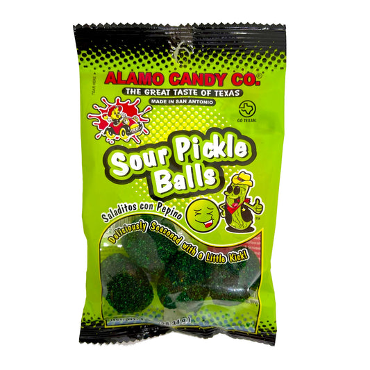 Alamo - Sour Pickle Balls - As Seen On TikTok - Thurgood’s Goods