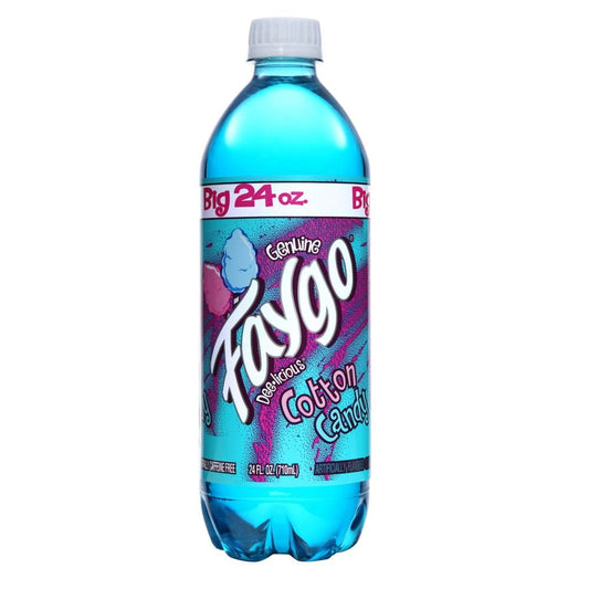Faygo - Cotton Candy 24oz - Detroit Soda Pop - Thurgood’s Goods