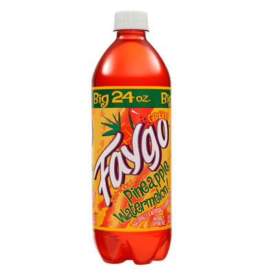 Faygo - Pineapple Watermelon 24oz - Detroit Soda Pop - Thurgood’s Goods