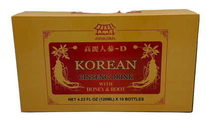 Korean Ginseng Drink - 3 pack - With Ginseng Root - With Honey - Thurgood’s Goods