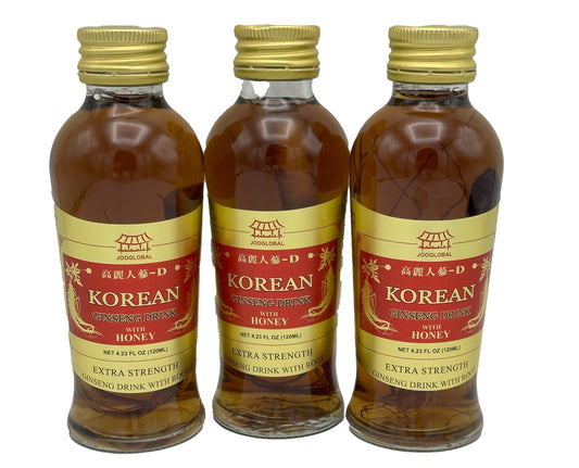 Korean Ginseng Drink - 3 pack - With Ginseng Root - With Honey - Thurgood’s Goods