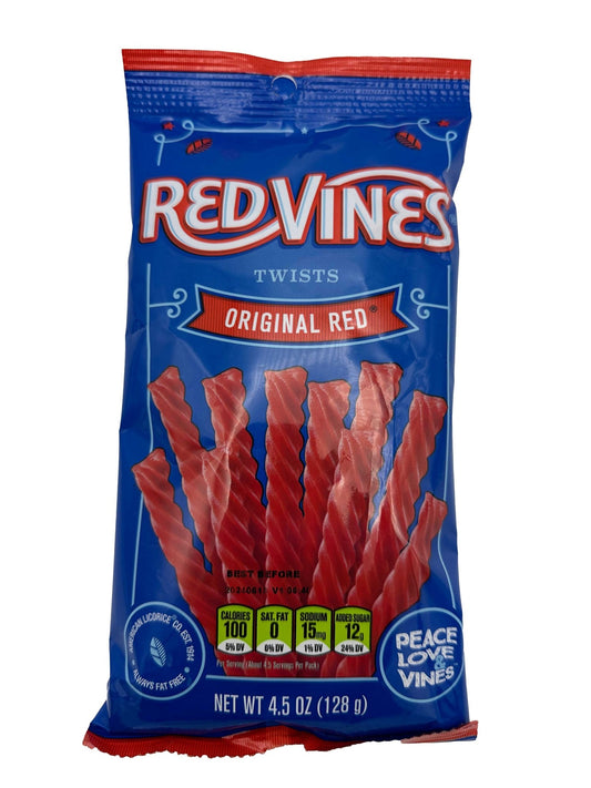 Red Vines - Original Red Licorice - 4.5oz Bag - Thurgood’s Goods