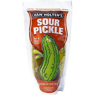 Van Holtens - Sour Pickle - Pickle in a Pouch - Thurgood’s Goods